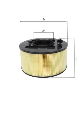 Air Filter - LX 759 MAHLE