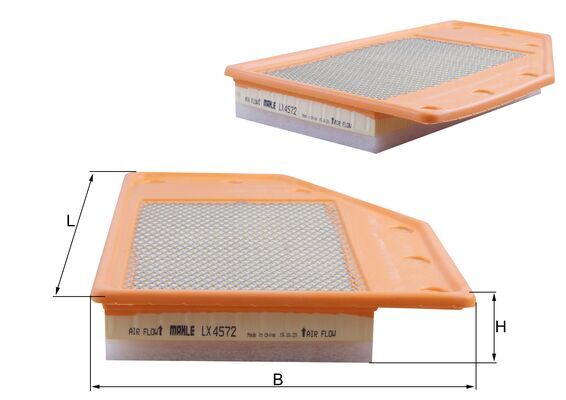 Air Filter - LX 4572 MAHLE