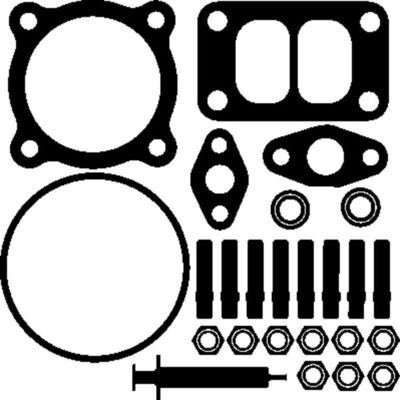 Mounting Kit, charger - 228 TA 17992 000 MAHLE