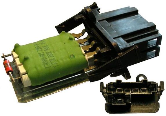 Resistor, interior blower - ABR 115 000S MAHLE