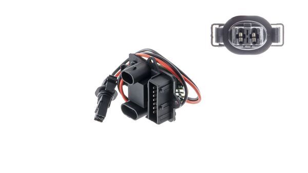 Resistor, interior blower - ABR 125 000S MAHLE