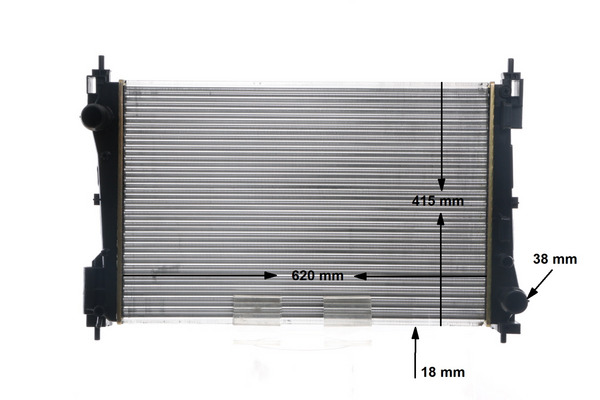 Radiator, engine cooling - CR 1794 000S MAHLE