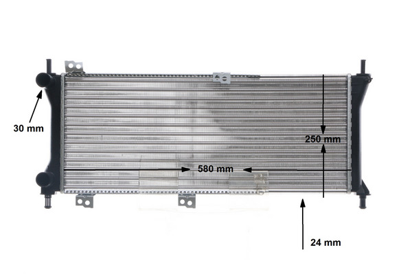 Radiator, engine cooling - CR 2173 000S MAHLE