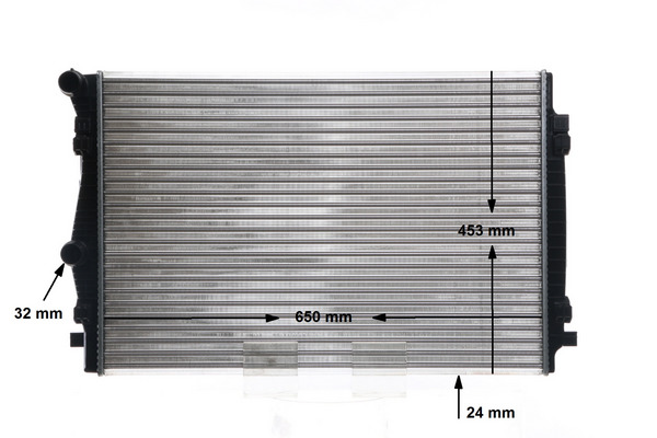 Radiator, engine cooling - CR 2055 001S MAHLE