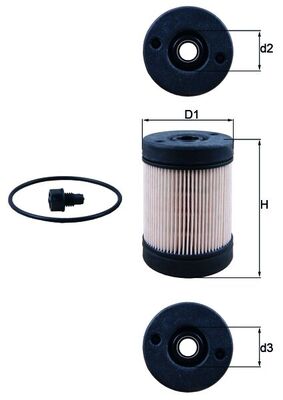 Urea Filter - UX 2D MAHLE