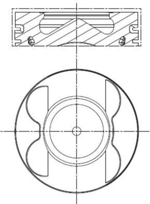 stūmoklis - 001 PI 00106 000 MAHLE