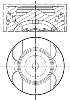 stūmoklis - 001 PI 00189 000 MAHLE