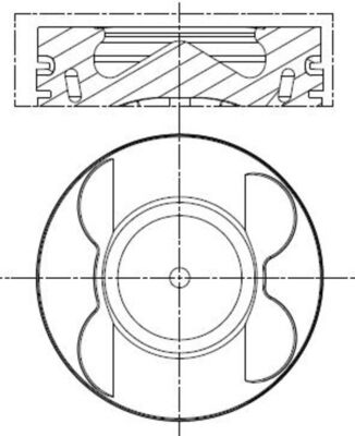 stūmoklis - 001 PI 00190 000 MAHLE