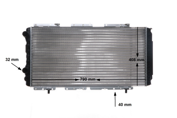 Radiator, engine cooling - CR 34 000S MAHLE