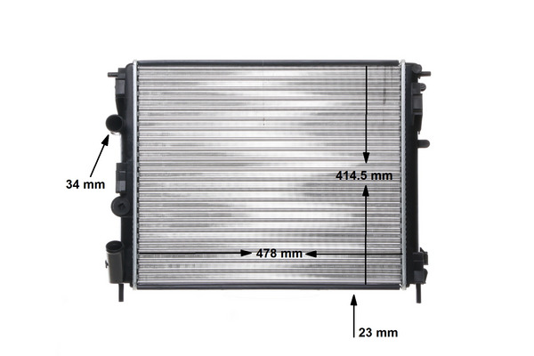 Radiatore, Raffreddamento motore - CR 35 000S MAHLE