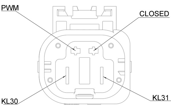 Fan, radiator - CFF 404 000P MAHLE