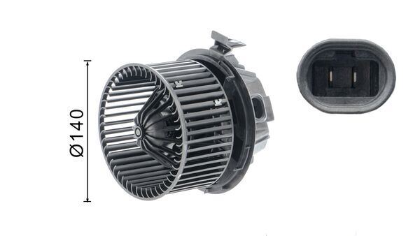 Interior Blower - AB 220 000S MAHLE