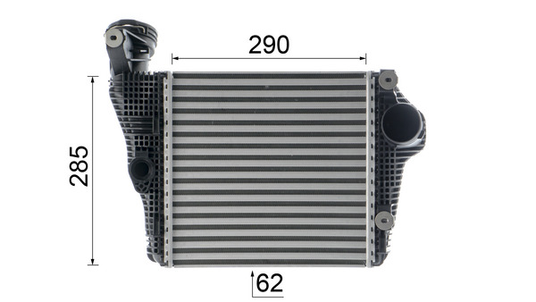 Ladeluftkühler - CI 333 000P MAHLE