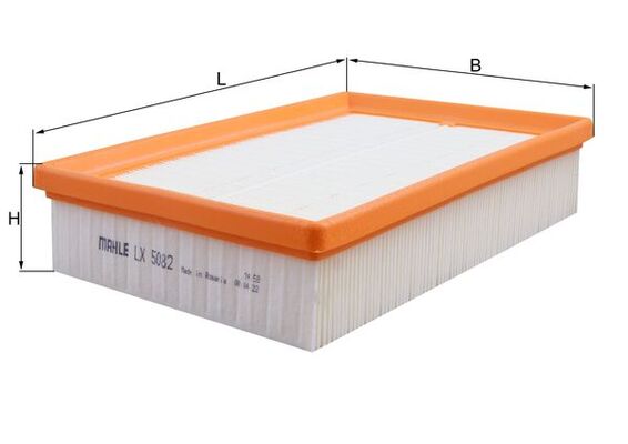 Filtro aria - LX 5082 MAHLE