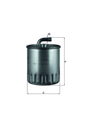 kuro filtras - KL 179 MAHLE