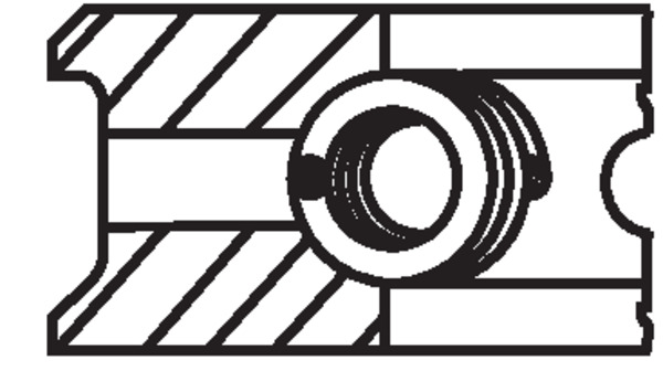 Piston Ring Kit - 503 59 N0 MAHLE