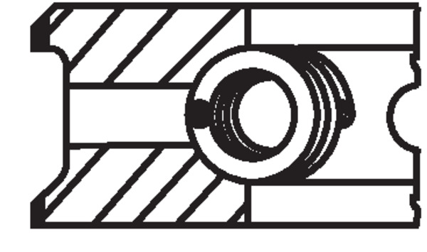 Piston Ring Kit - 008 65 N0 MAHLE