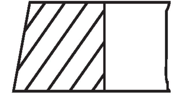 Piston Ring Kit - 009 86 N0 MAHLE