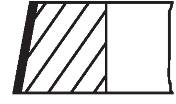 Piston Ring Kit - 021 81 N0 MAHLE