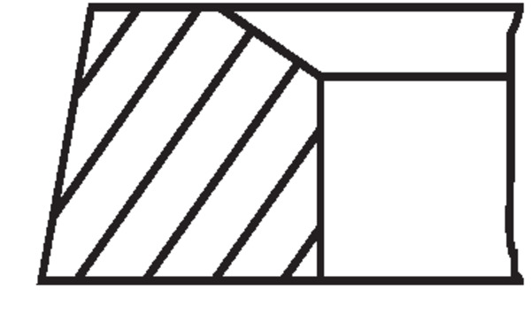 Piston Ring Kit - 002 08 N0 MAHLE
