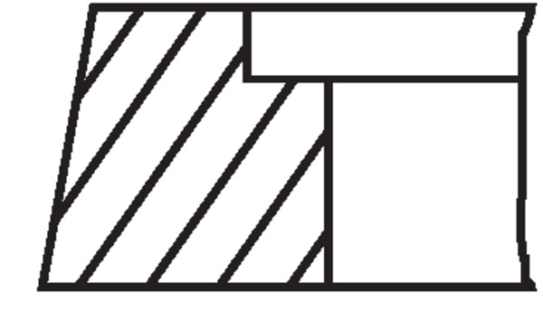 Piston Ring Kit - 030 31 N0 MAHLE