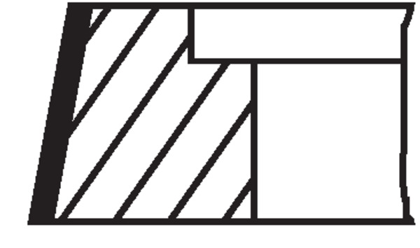Piston Ring Kit - 061 41 N0 MAHLE