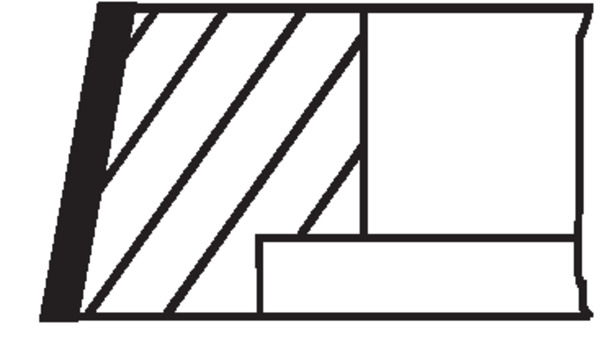 Piston Ring Kit - 005 26 N0 MAHLE