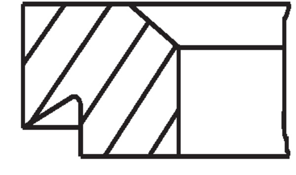 Piston Ring Kit - 503 59 N0 MAHLE