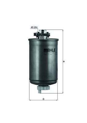 Filtro carburante - KL 75 MAHLE