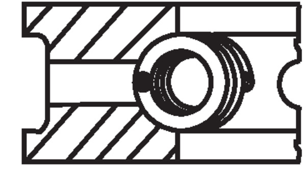 Piston Ring Kit - 030 52 N0 MAHLE