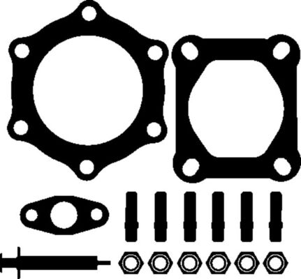 Mounting Kit, charger - 228 TA 17916 000 MAHLE