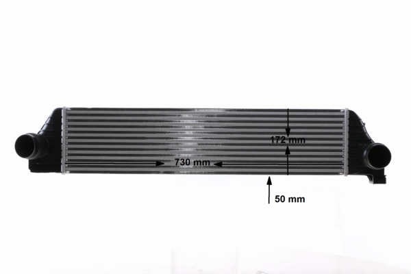Intercooler, charger - CI 386 000S MAHLE