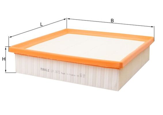 Filtro aria - LX 2872 MAHLE