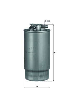 Filtro carburante - KL 160/1 MAHLE