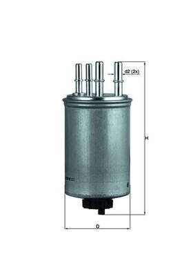 Fuel filter - KL 506 MAHLE