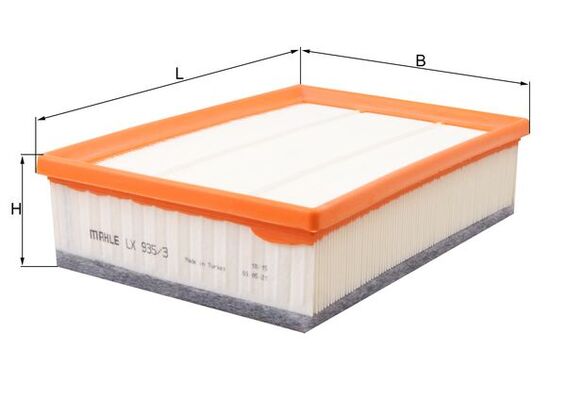 Air Filter - LX 935/3 MAHLE