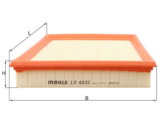 Filtro aria - LX 4335 MAHLE