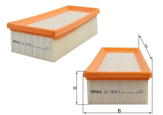 Filtro aria - LX 1919/1 MAHLE
