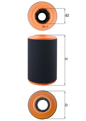 Air Filter - LX 3353 MAHLE
