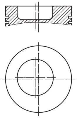 stūmoklis - 043 78 00 MAHLE