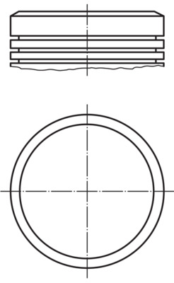 Piston - 040 02 00 MAHLE