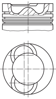 Kolben - 028 19 00 MAHLE