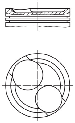 Piston - 011 26 11 MAHLE