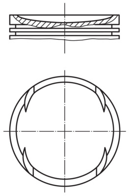 Piston - 030 64 00 MAHLE