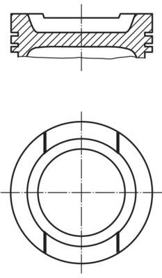 Piston - 030 92 02 MAHLE