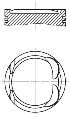 Piston - 021 PI 00117 000 MAHLE