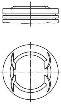 Kolben - 011 PI 00111 000 MAHLE