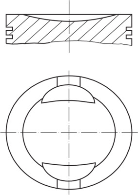 Pistone - 009 36 00 MAHLE
