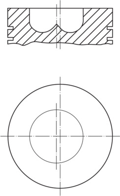 stūmoklis - 439 14 00 MAHLE