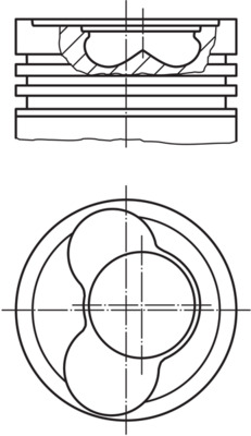 Piston - 030 66 02 MAHLE
